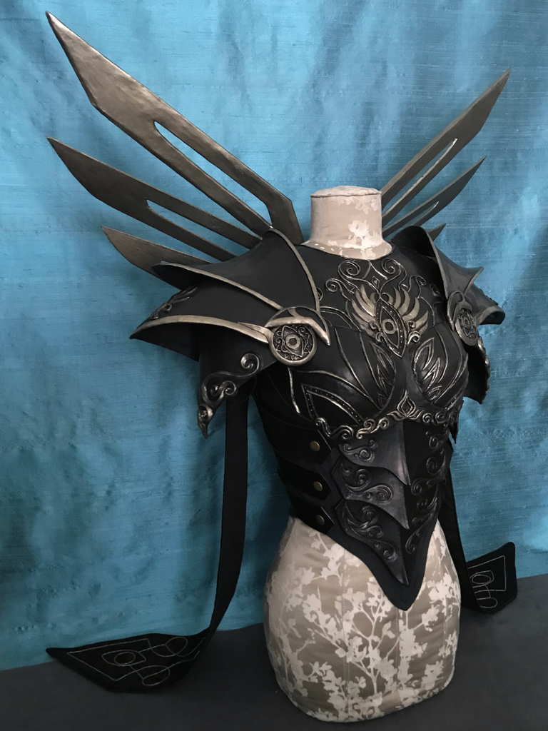 Sewn Construction for Armor with Worbla’s Black Art Worbla Thermoplastics