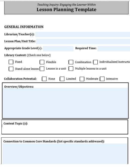 15 Free Lesson Plan Templates Free Word Templates