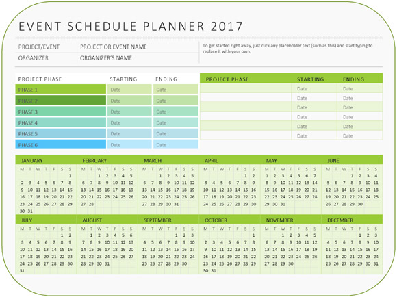 5+ Event Schedule Templates Download {WordExcelPDF} Format