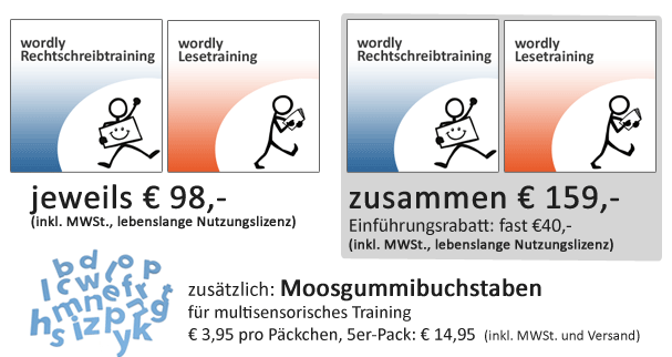 Bestellen wordly EnglischTrainingskonzepte für LRS und Legasthenie