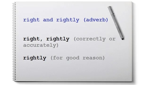 Right dan Rightly: Pengertian, Penggunaan, dan Contoh Kalimat