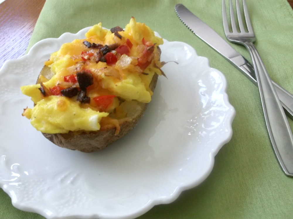 Breakfast Potato Skins Words of Deliciousness
