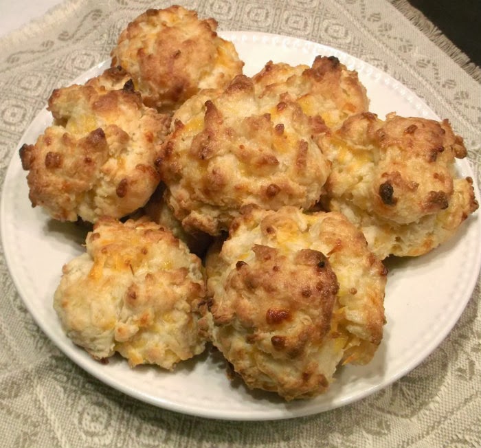 Cheddar Onion Drop Biscuits Words of Deliciousness