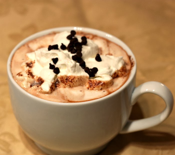 Hot Chocolate with Peppermint Schnapps Words of Deliciousness