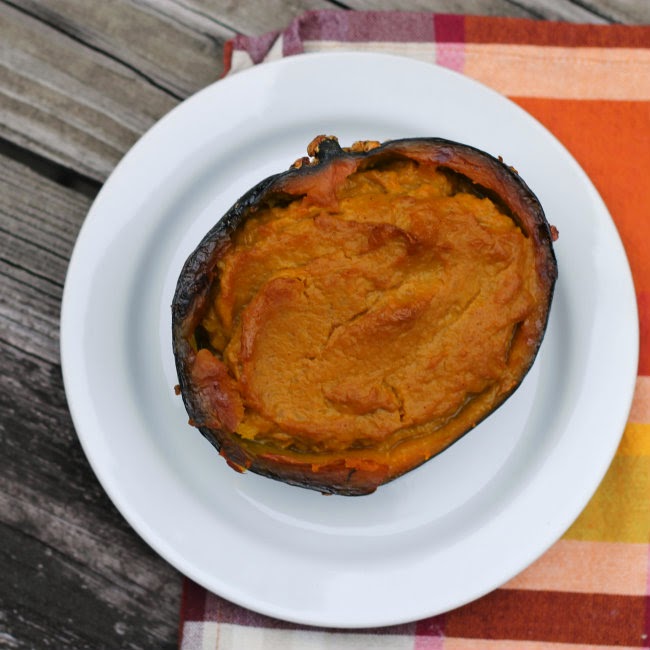 Twice Baked Brown Sugar Buttercup Squash Words of Deliciousness