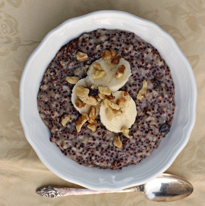 Quinoa Oatmeal Porridge Words of Deliciousness