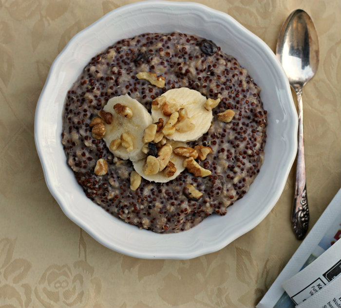 Quinoa Oatmeal Porridge Words of Deliciousness