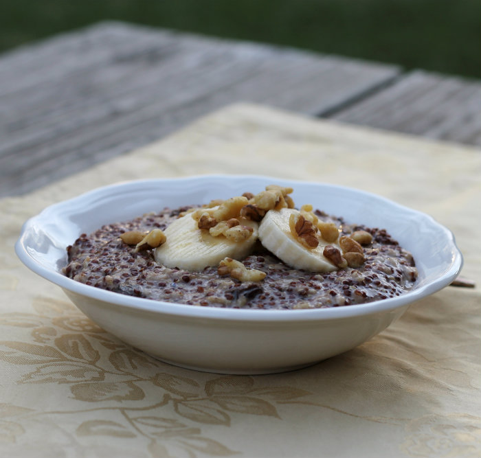Quinoa Oatmeal Porridge Words of Deliciousness