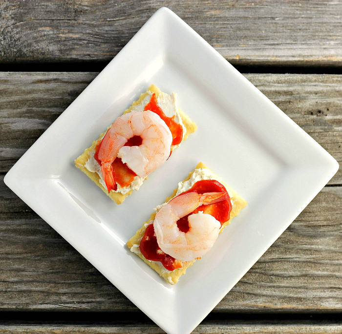 Shrimp Cream Cheese Crackers Words of Deliciousness