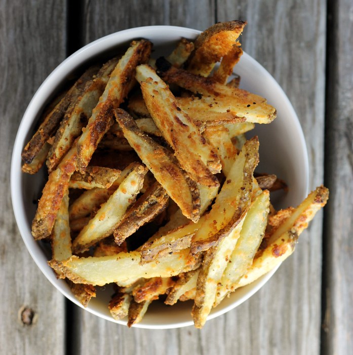 Baked Parmesan French Fries Words of Deliciousness
