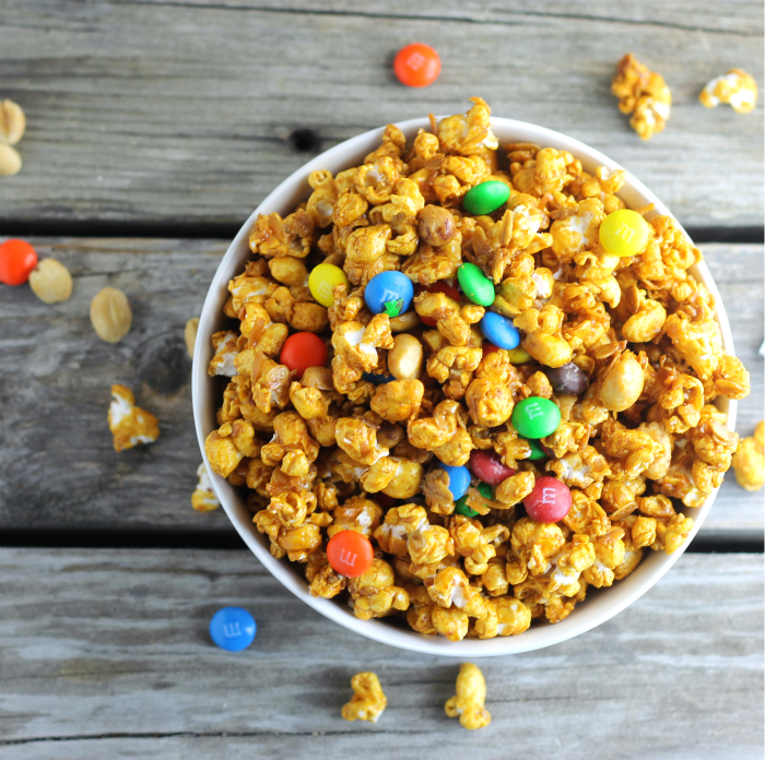 Caramel Popcorn Trail Mix Words of Deliciousness