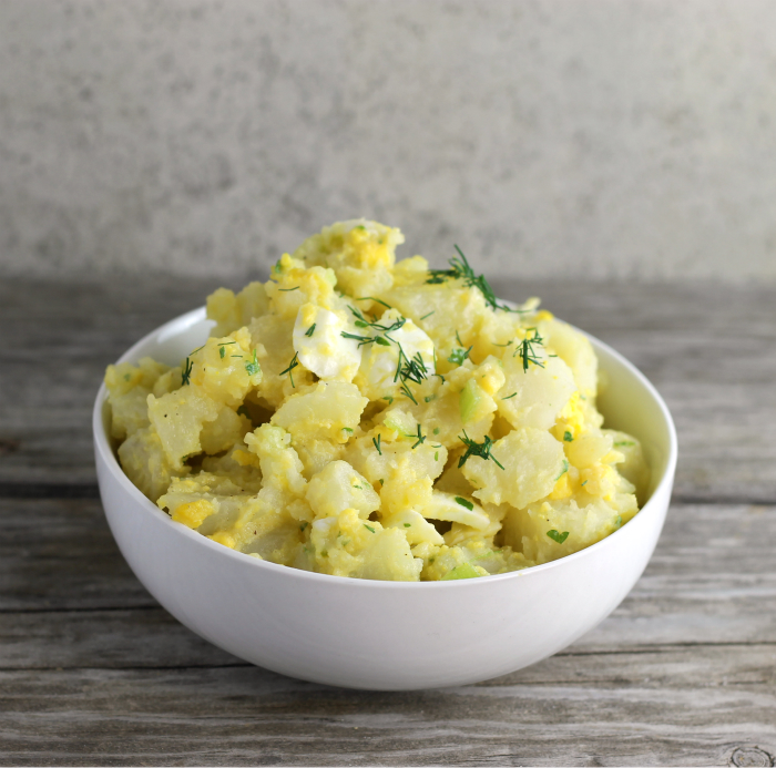 potato salad without eggs or mayonnaise