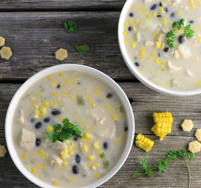 Chicken Corn Black Bean Chowder Words of Deliciousness