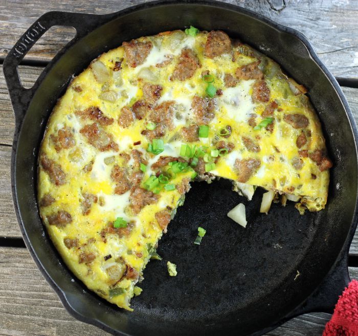 Sausage Egg Frittata Words of Deliciousness