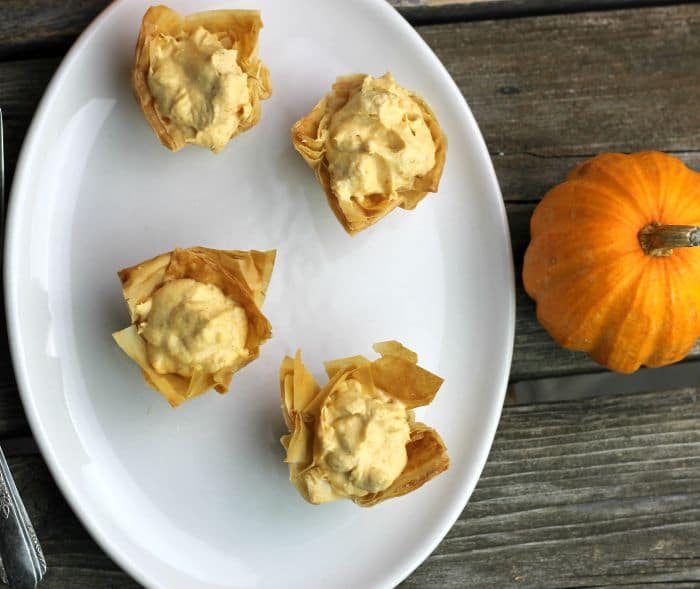 Mini Pumpkin Pie Tarts Words of Deliciousness