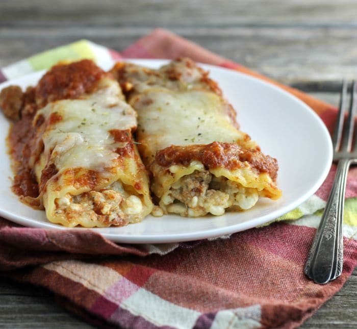 Easy Manicotti Recipe With Italian Sausage Dandk Organizer