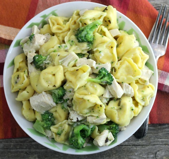 Cheese Tortellini with Chicken and Broccoli Words of Deliciousness