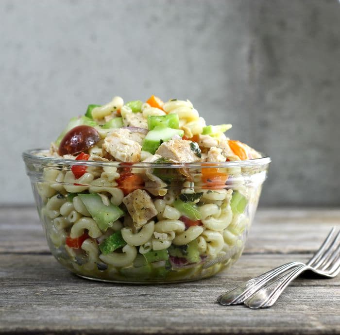 Cold Chicken Pasta Salad Words of Deliciousness