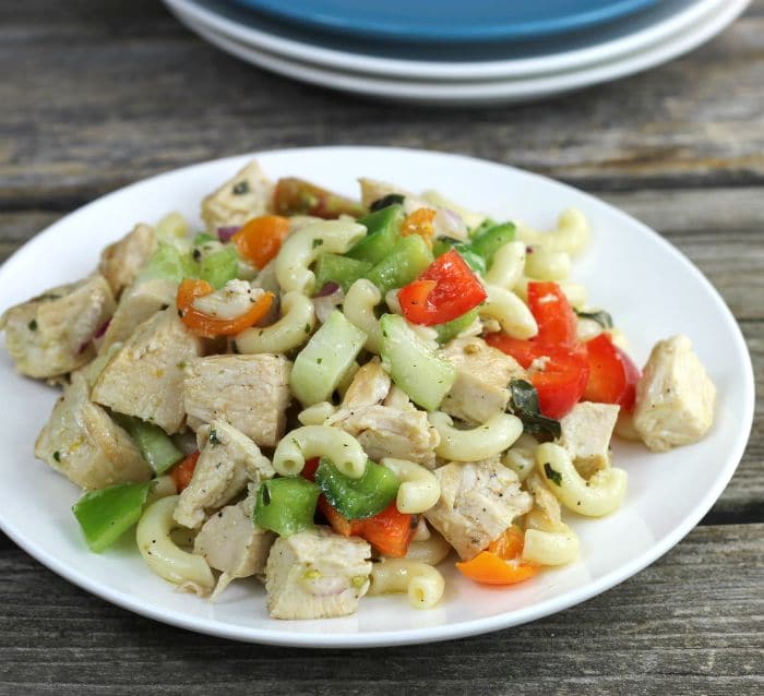 Cold Chicken Pasta Salad Words of Deliciousness