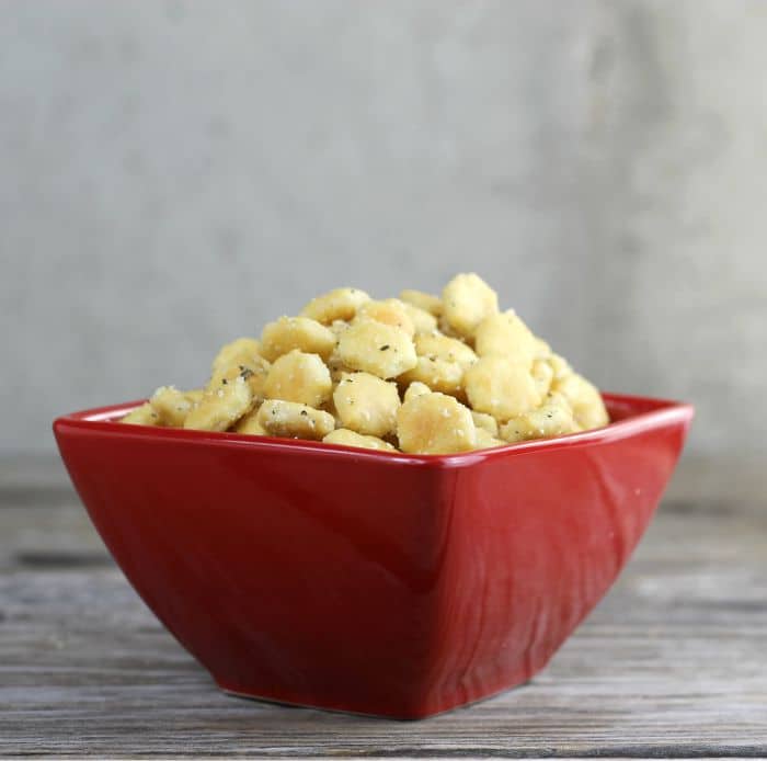 Italian Parmesan Oyster Crackers Words of Deliciousness