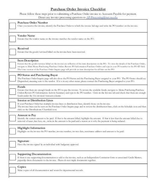 Purchase Order Template Free Word Templates