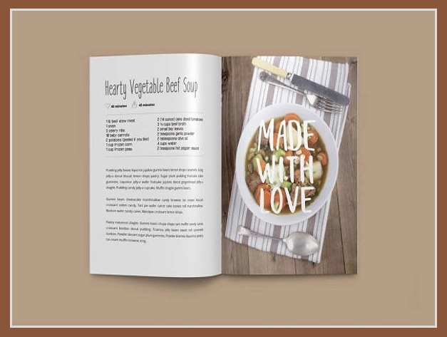 Cookbook Template – Free Google Docs Template Docs&Slides