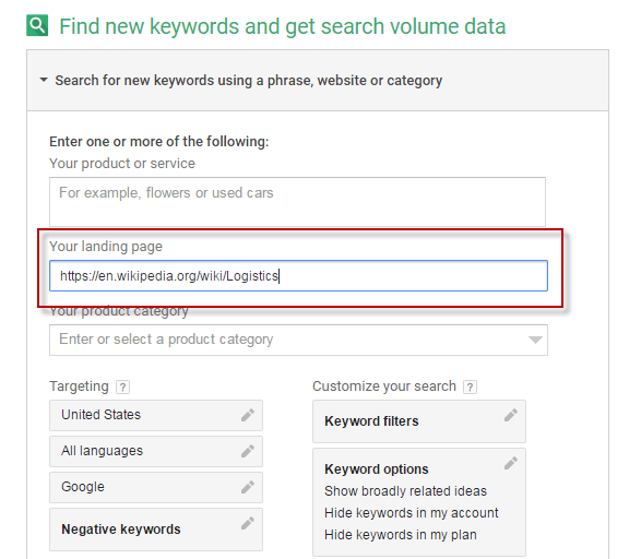 AdWords Keyword Planner Explained How to Use Keyword Planner