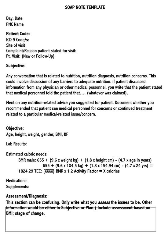 How to Write a SOAP Note (20+ SOAP Note Examples)