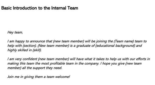 How to Introduce New Team Members (with Examples)