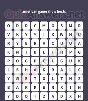 HALL CAREY CLARCK BARKER TREBEK DAWSON PHILBIN