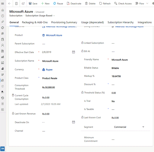 Azure Billing Automation and Subscription Management