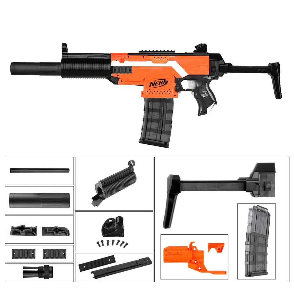 Worker Mod F10555 MP5-SD style (Orange 