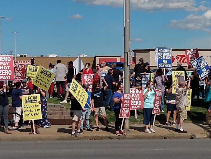 ‘Hero pay, not zero pay!’ Workers World
