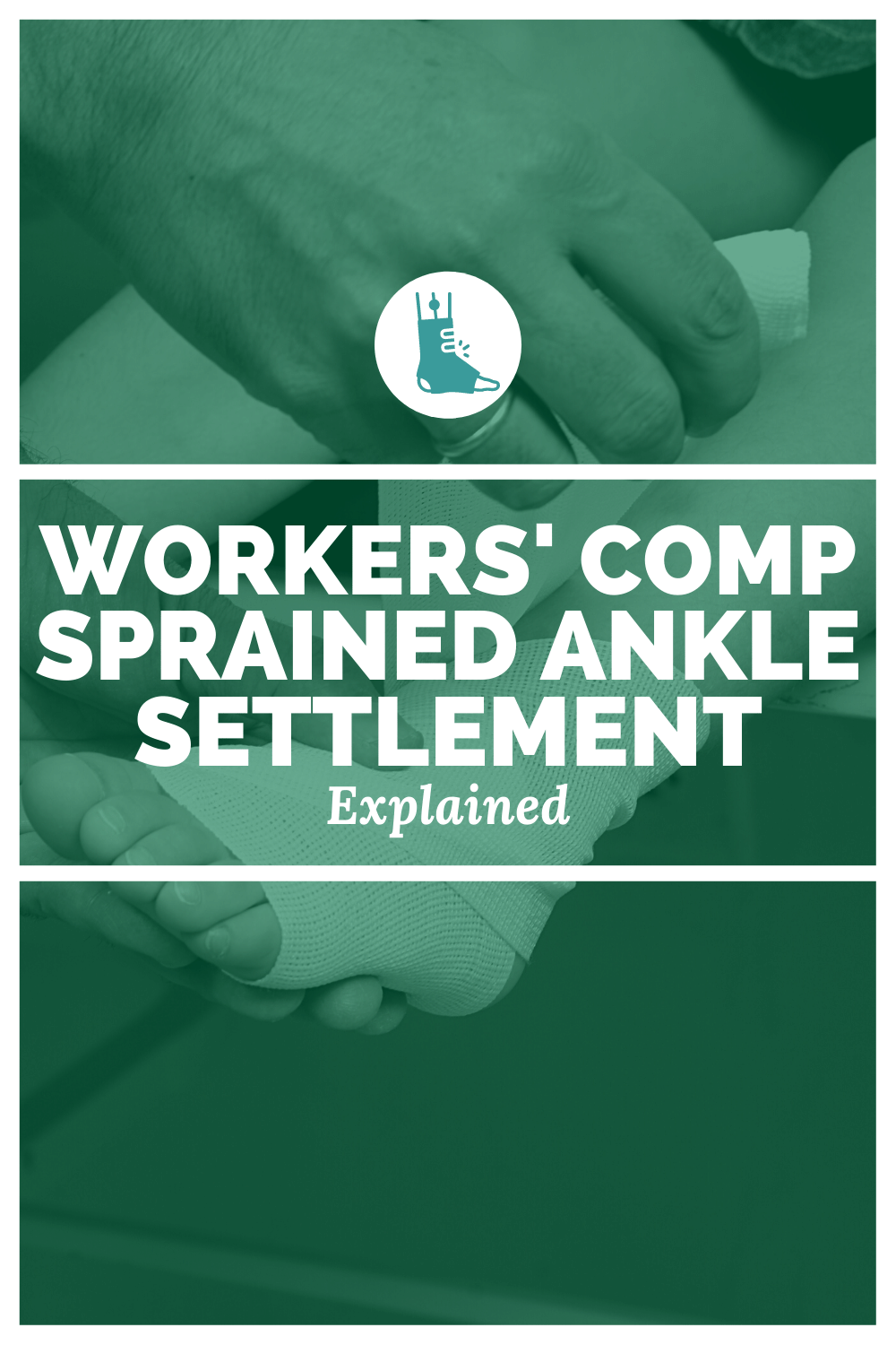 Workers' Comp Sprained Ankle Settlement Explained