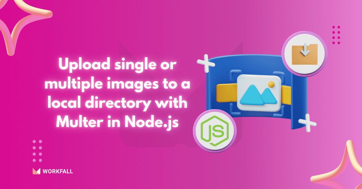 How to upload single or multiple images to a local directory with