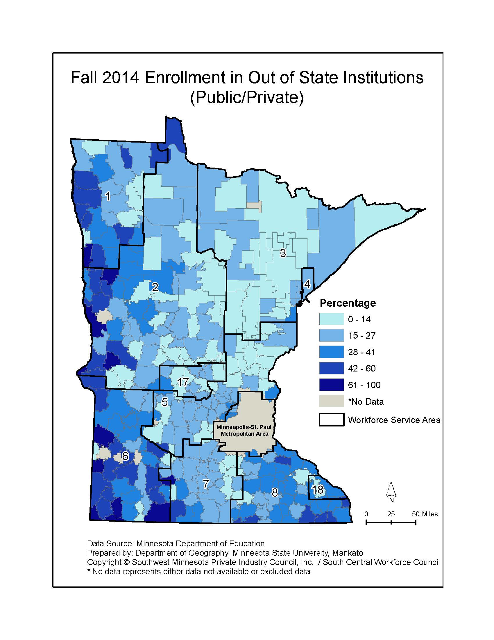 Greater MN School District Maps South Central WorkForce Council