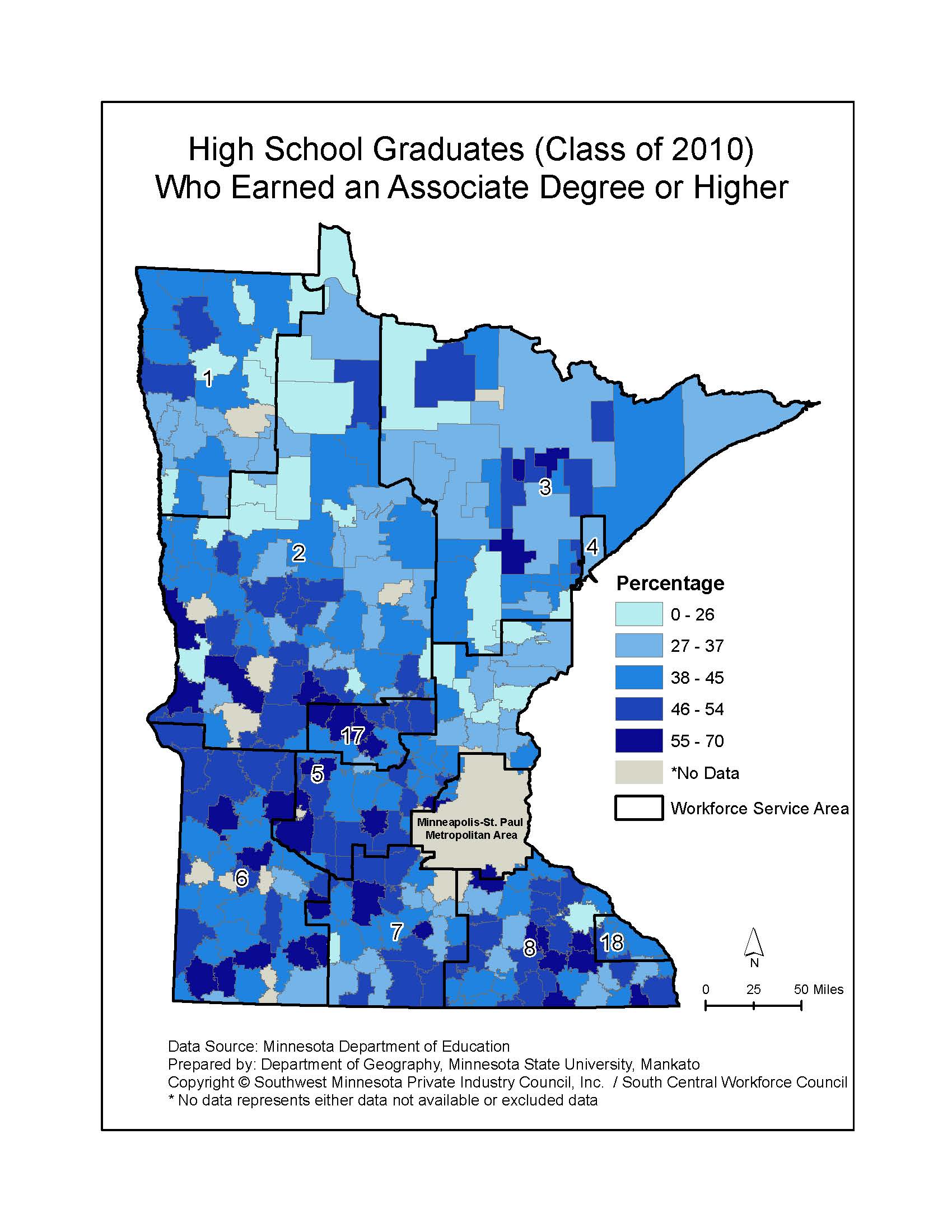 Greater MN School District Maps South Central WorkForce Council