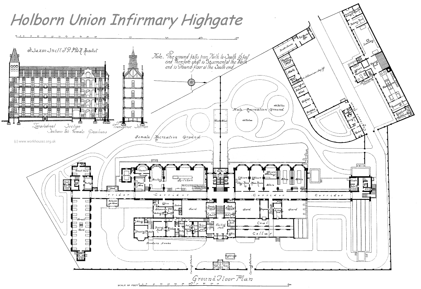 The Workhouse in Holborn, Middlesex, London