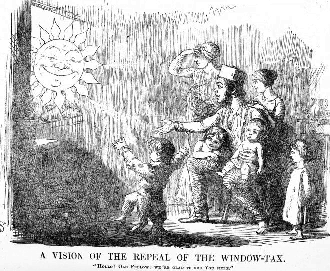 Shavings of historythewindow tax imposed onEnglish citizens in 1696