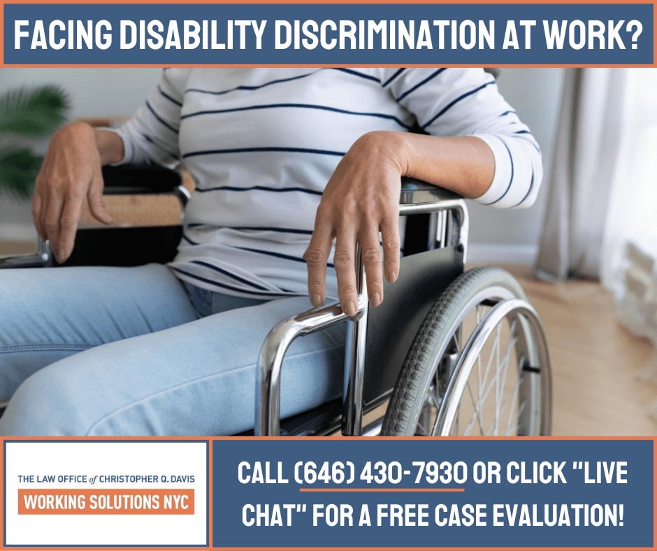 Is Your Employer Treating You Unfairly Because Of Your Disability