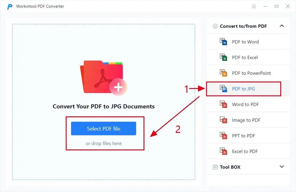 How to Convert a PDF to JPG Offline on Windows WorkinTool
