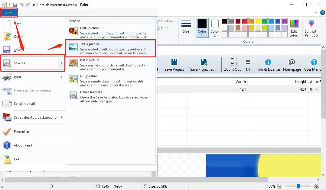 [Available] How to Convert BMP to JPG on Windows or Mac FREE