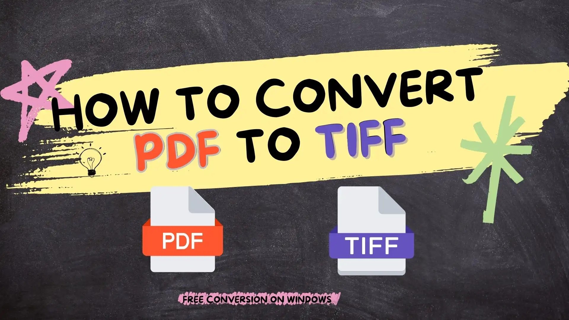 How to Convert PDF to TIFF in Windows 10 for Free WorkinTool