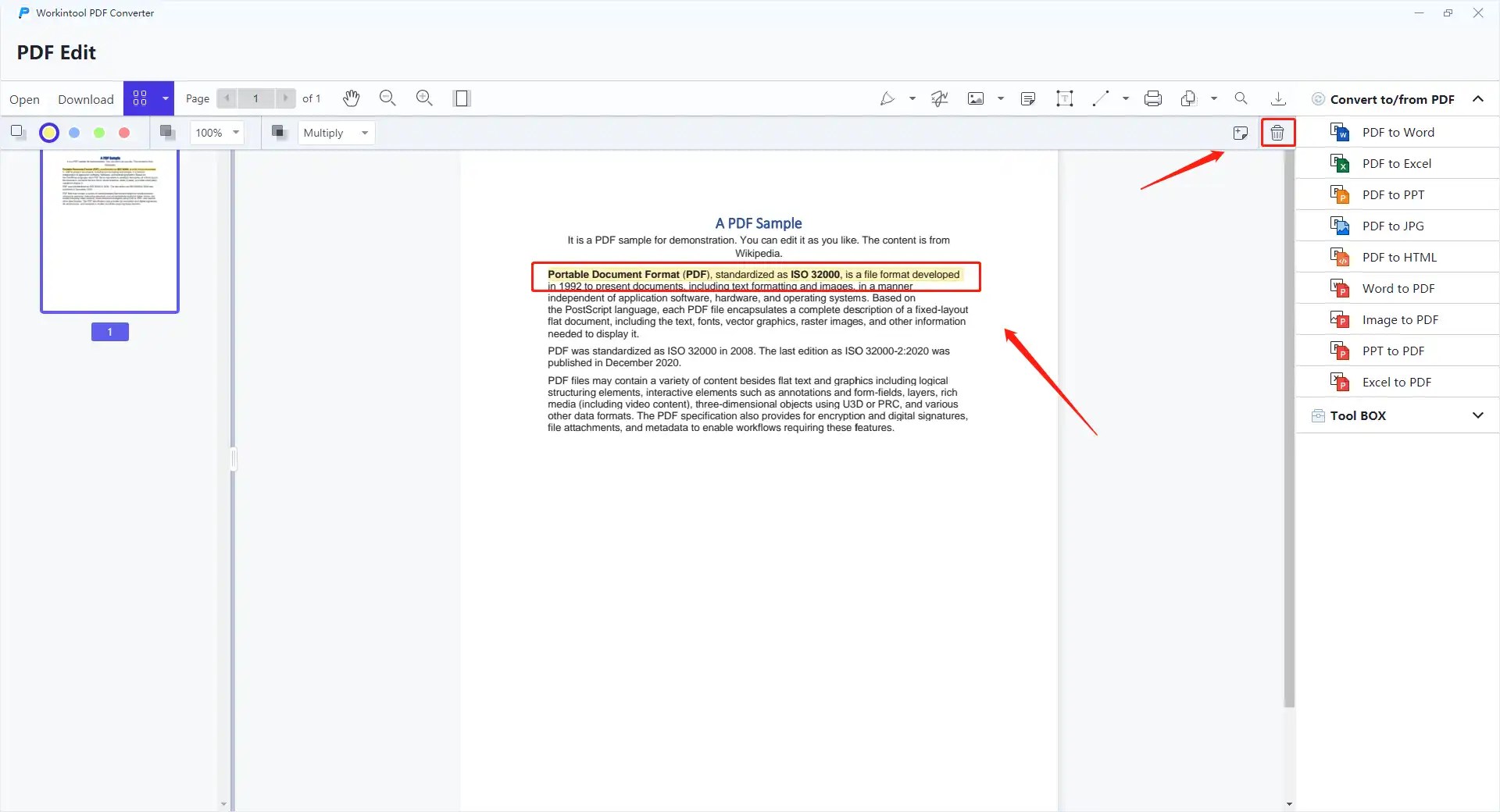 How to Remove Highlight from PDF Online and Offline Free 3 Ways