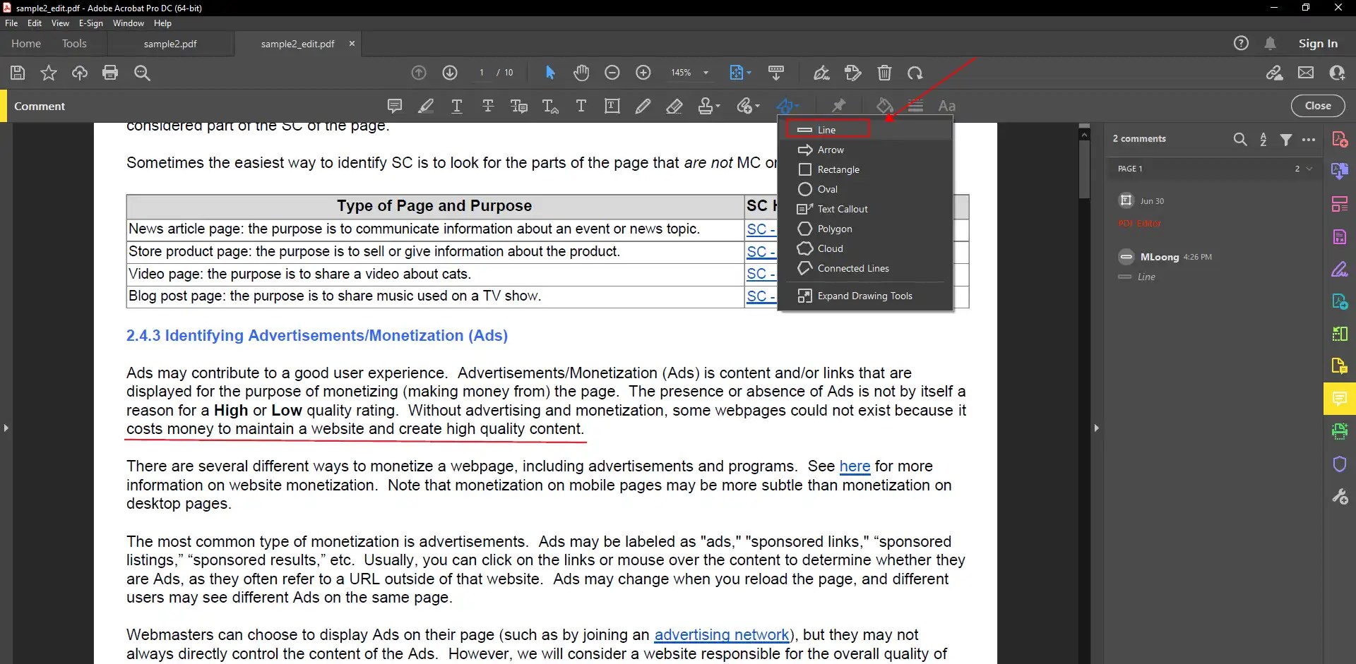 How to Draw Lines on PDF for Free Online and Offline WorkinTool