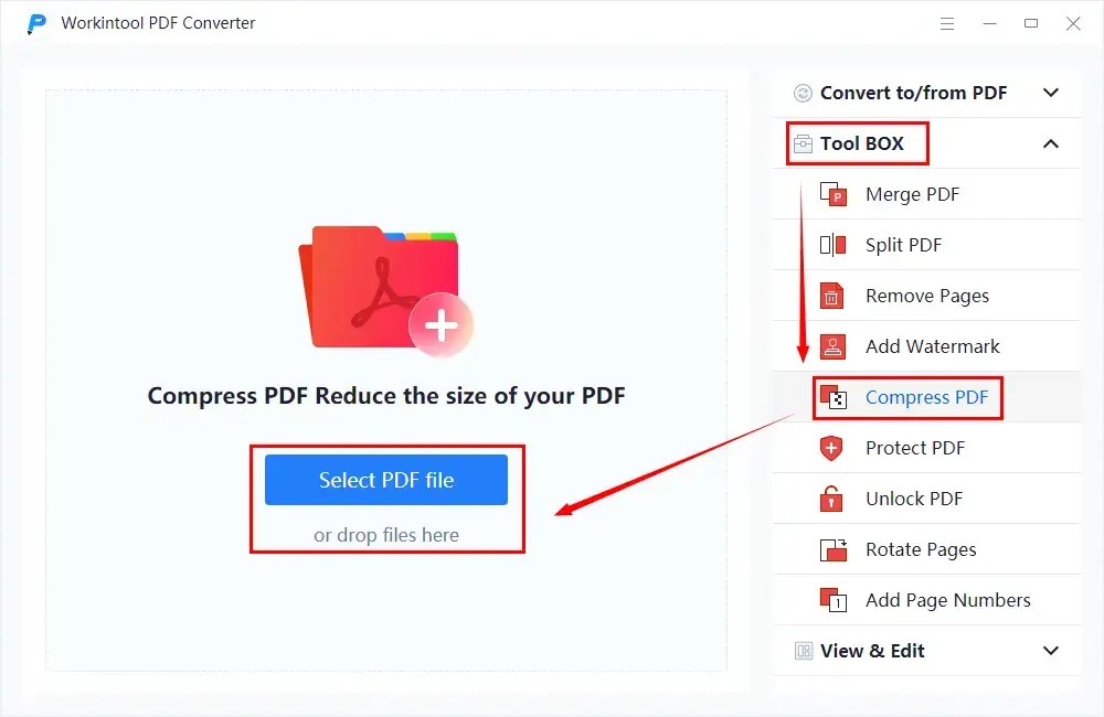 How to Reduce Scanned PDF File Size Without Abode WorkinTool