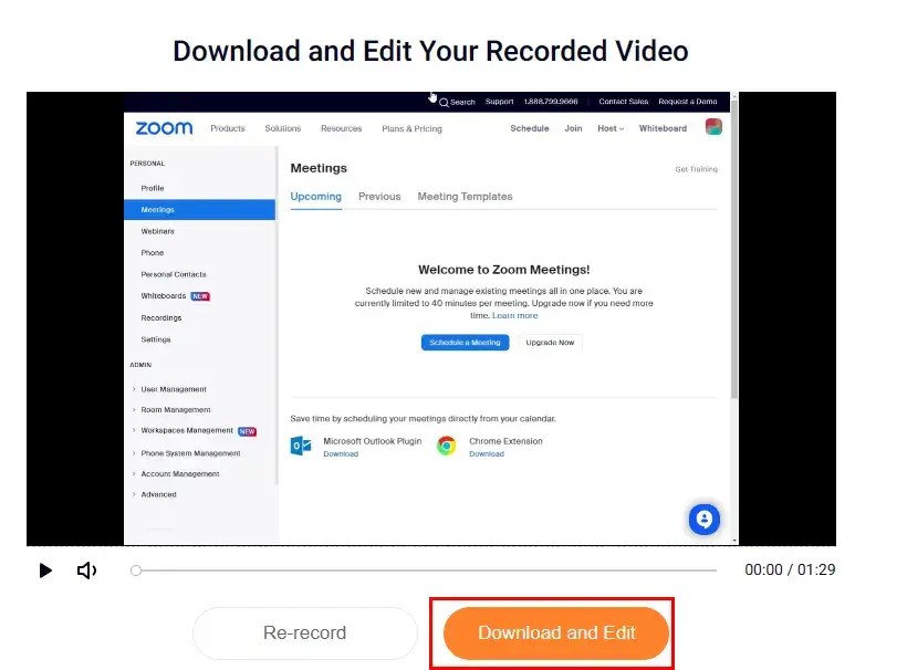 How to Record a Zoom Meeting Without Permission on PC WorkinTool