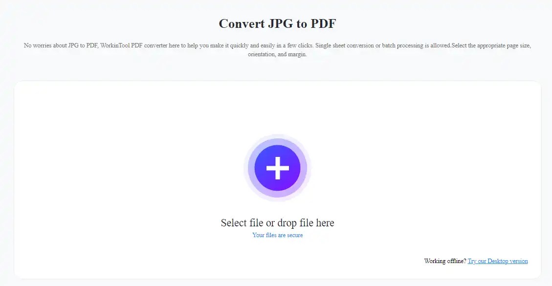[Four Solutions] How to Convert Image to PDF for FREE WorkinTool