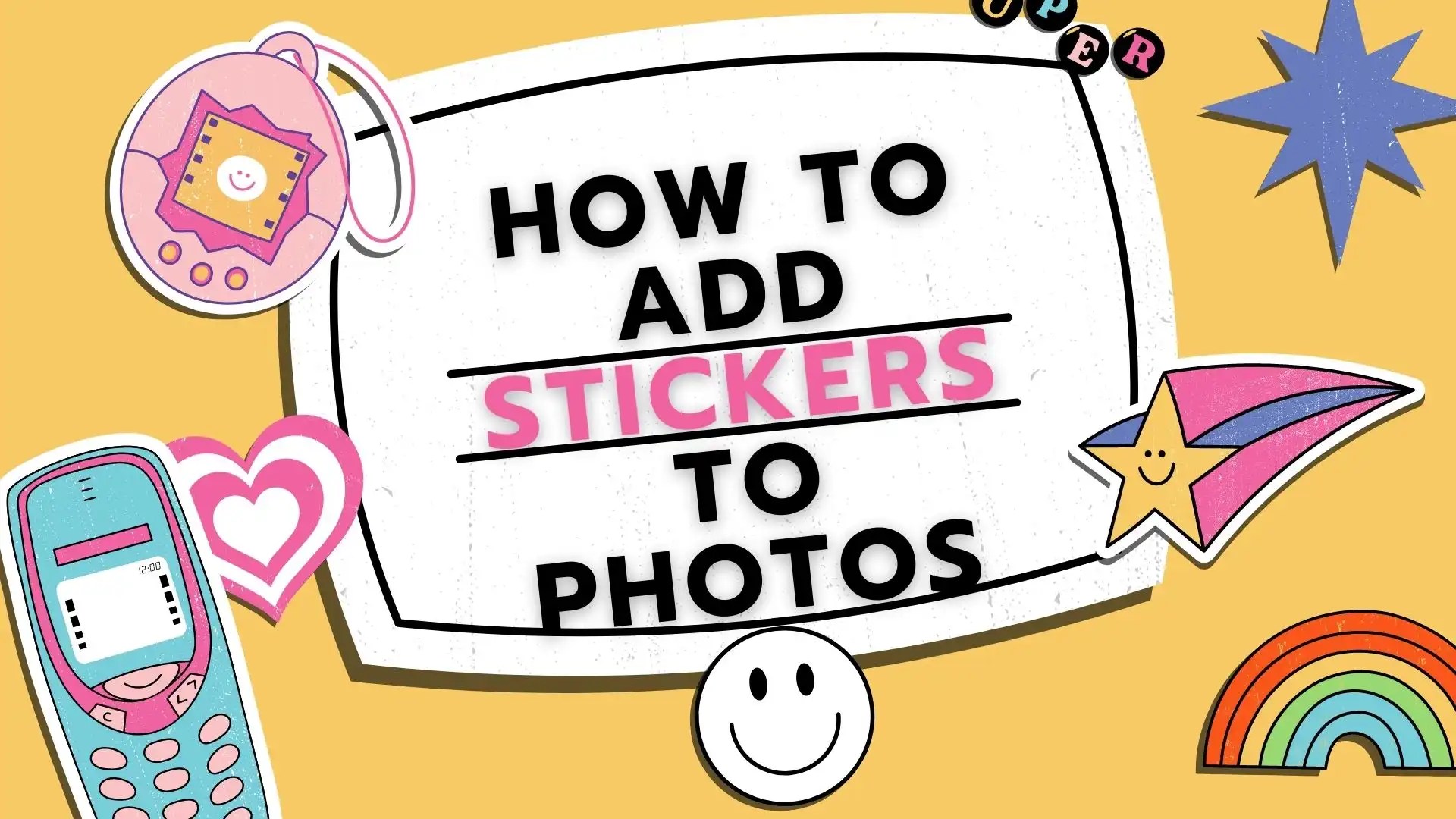 How to Add Stickers to Photos on Windows and iPhone/Android