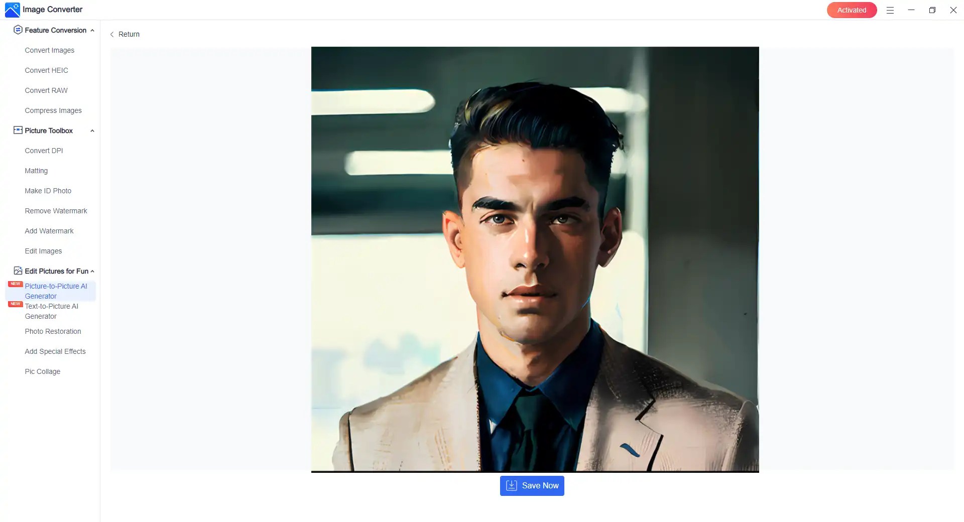 How to Turn Photo into Painting with One ClickAI Image Generator